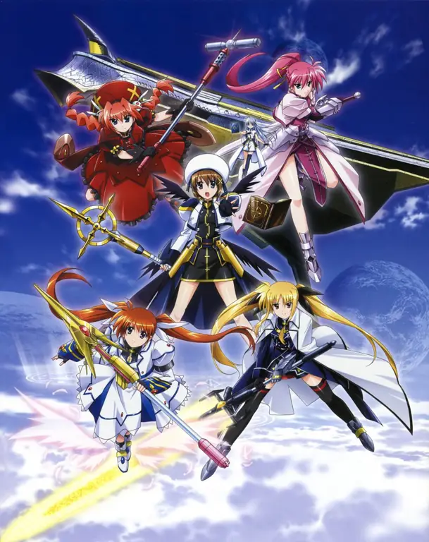Karakter anime wanita dengan kekuatan magis Gadis anime dengan kekuatan sihir