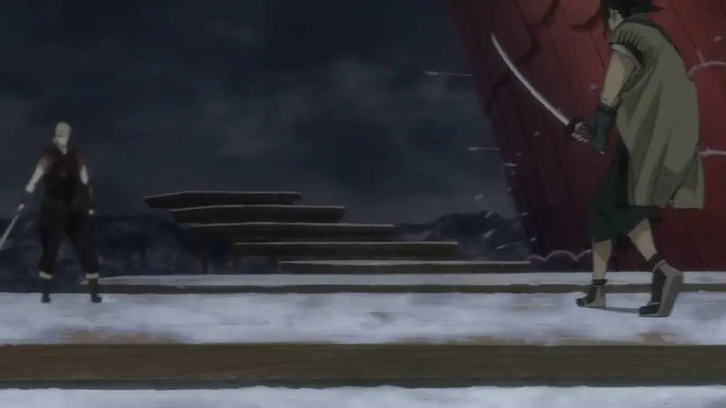 Pertempuran Epik di Dunia Anime Gambar karakter anime sedang bertarung