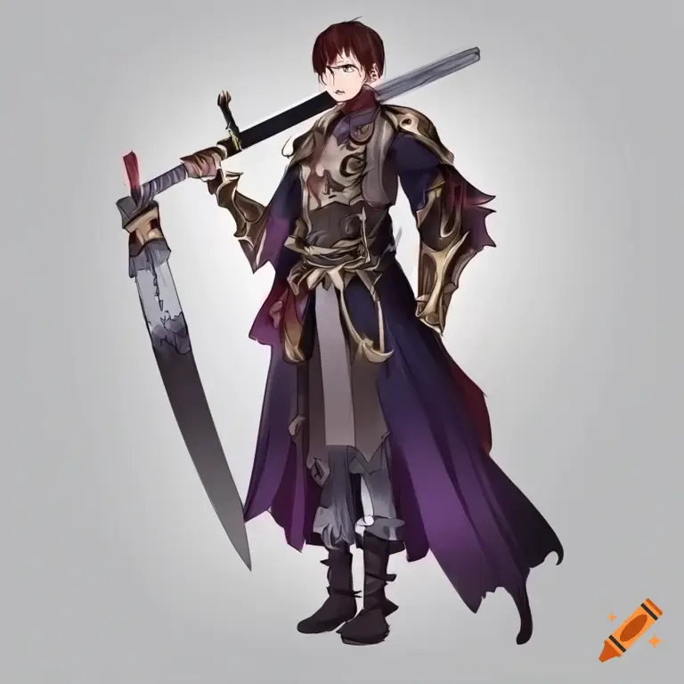 Ilustrasi karakter anime fantasi Karakter-karakter anime fantasi yang memukau