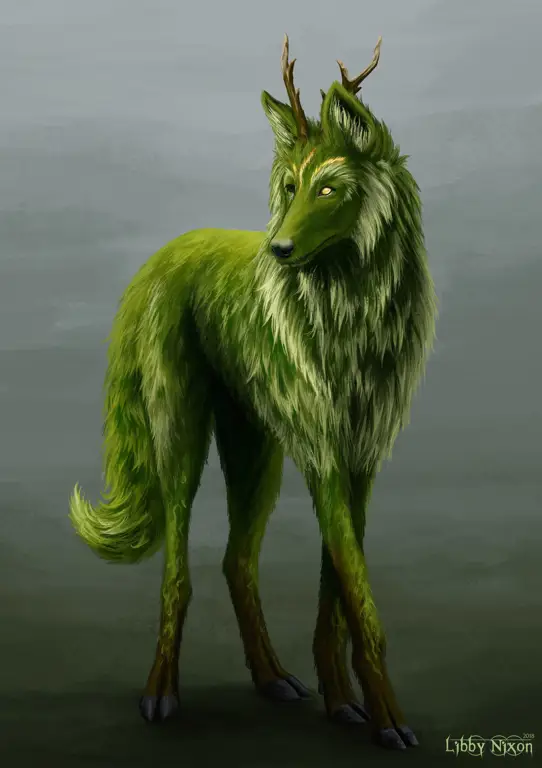 Ilustrasi makhluk-makhluk fantasi Makhluk-makhluk ajaib dalam seni fantasi