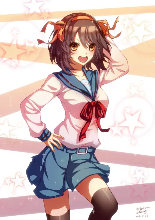 Keunikan Karakter Haruhi Suzumiya Karakter Haruhi Suzumiya