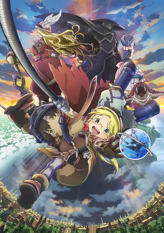 Made in Abyss: Petualangan Menuju Abyss yang Misterius Gambar adegan dari anime Made in Abyss
